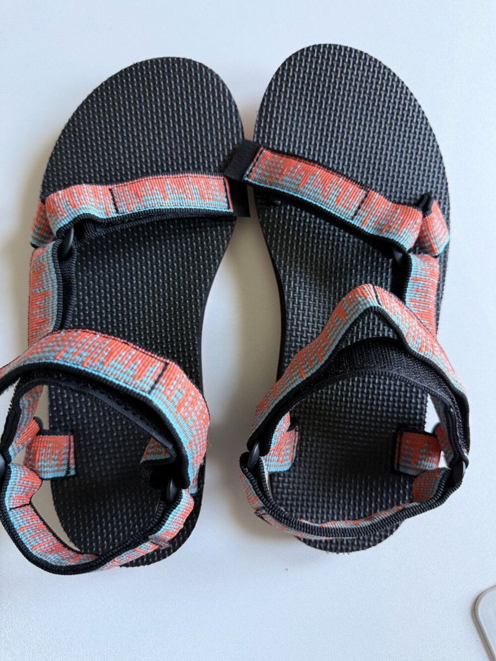 Teva Original Universal Sandals Coral Blue Hiking Sandals Women's 7 - Picture 2 of 6